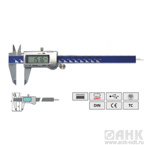 Штангенциркули, штангензубомеры, измерители канавок