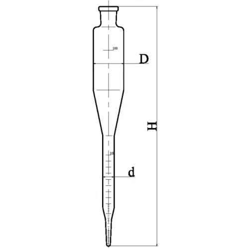 Отстойник Химлаборприбор эскиз 2-895