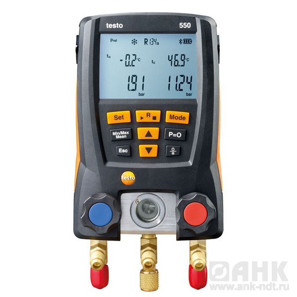 Testo 549 — цифровой манометрический коллектор