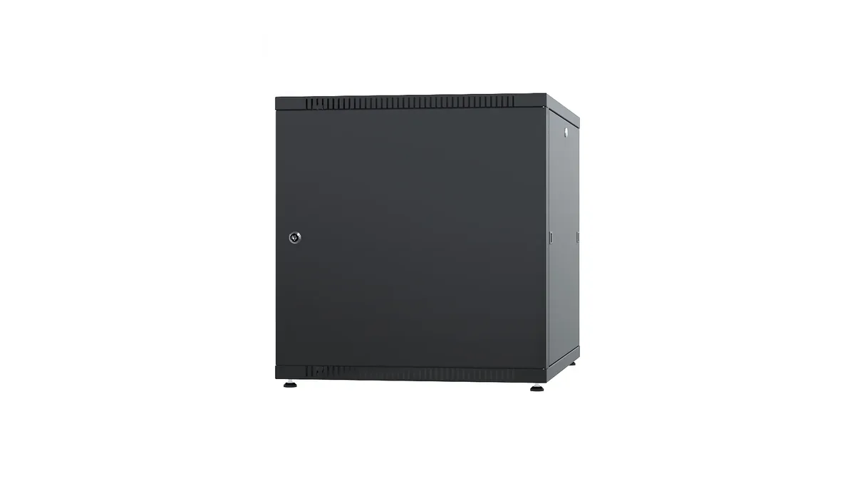Шкаф разборный напольный QTECH RECQL-61210-M-M-BK
