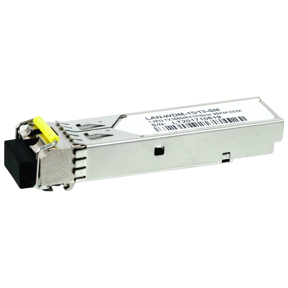 Модуль LANMASTER SFP WDM 1.25G, 1550nm/1310nm, 20 km, LC, DDM, Cisco